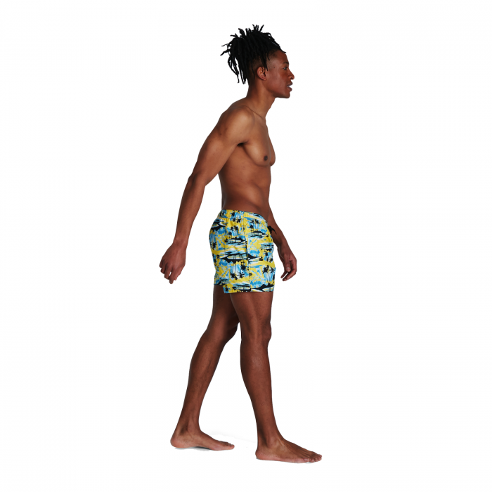 Sort barbati Speedo Printed Leisure 14" galben/albastru [2]