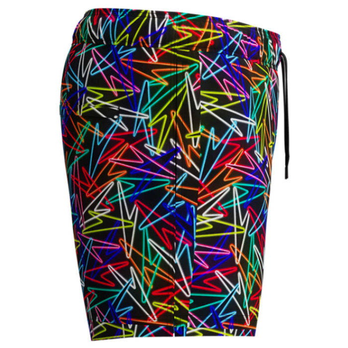 Sort inot barbati Speedo Redondo Edge Printed 14 negru/rosu – uscare rapida, 4-way stretch [4]