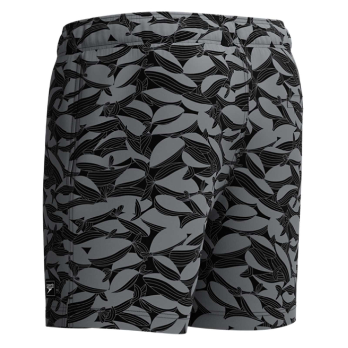 Sort inot barbati Speedo Redondo Edge Printed Volley 16 negru/gri – 4-way stretch, uscare rapida [7]