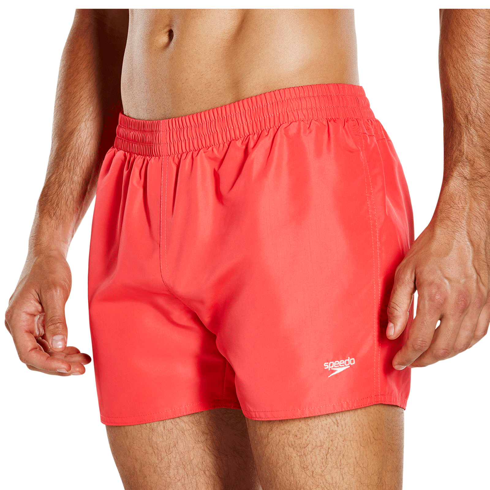 Sort pentru barbati Speedo Fitted Leisure 13" rosu [6]