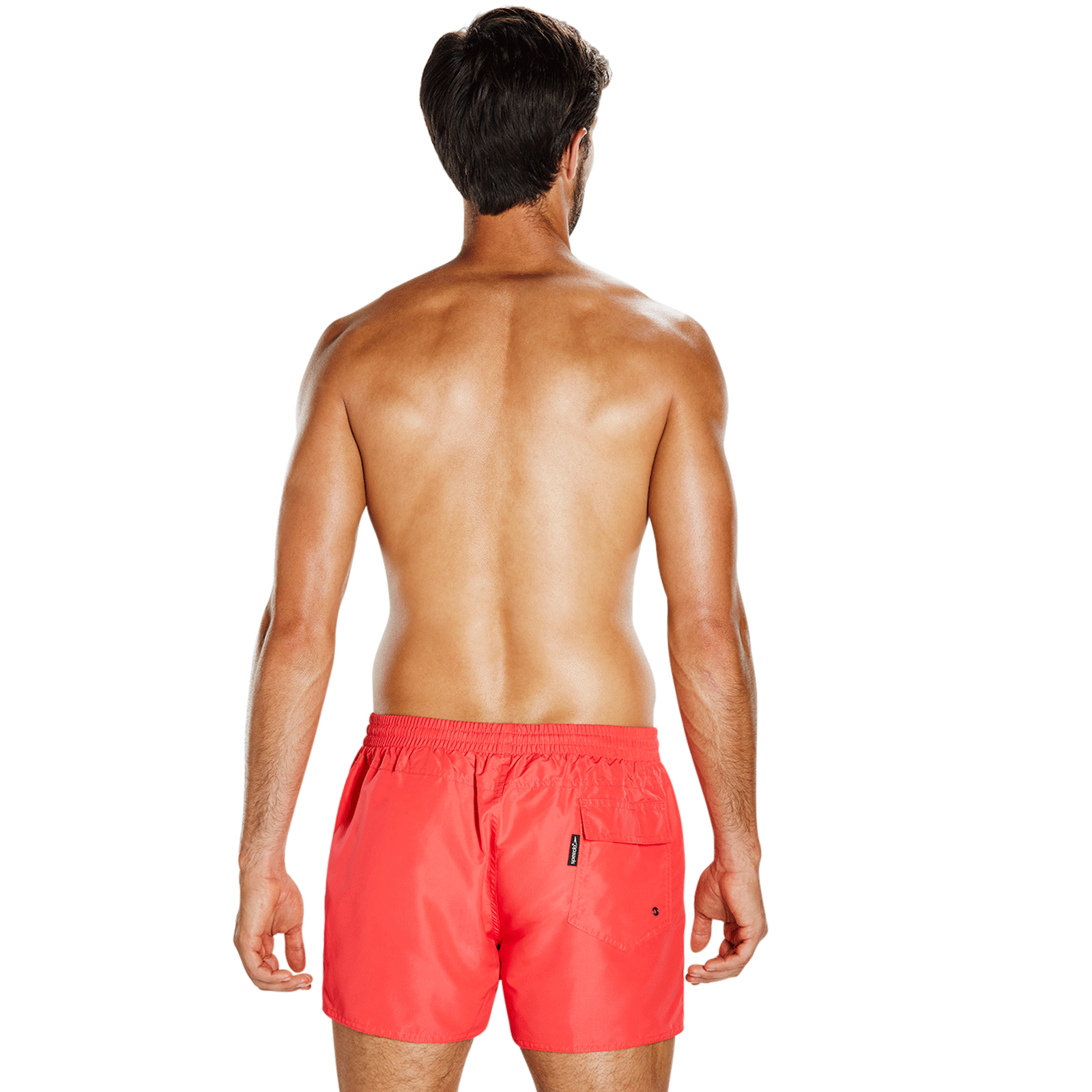 Sort pentru barbati Speedo Fitted Leisure 13" rosu [4]