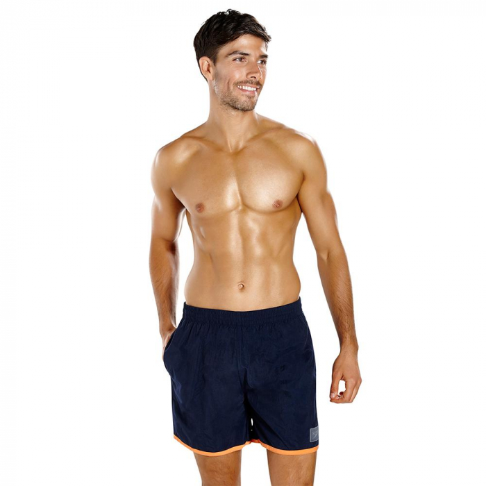 Sort Speedo pentru adulti Colour Block 17 Bleumarin/Portocaliu [2]