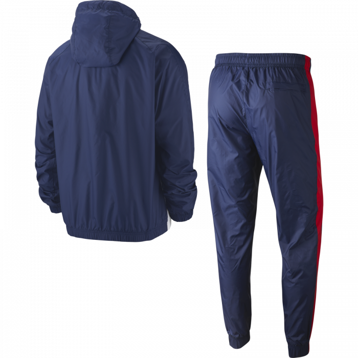 Trening barbati Nike Nsw Ce Trk Suit Hd Wvn bleumarin/rosu [2]