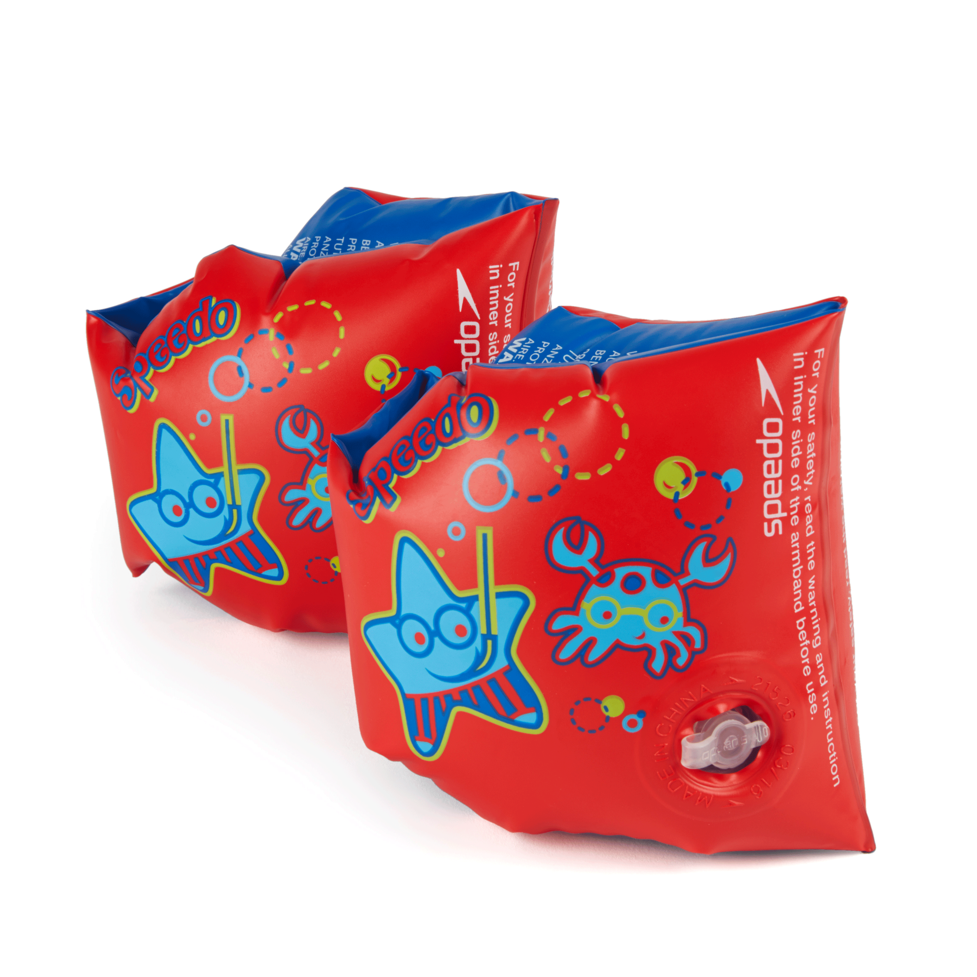 Aripioare inot copii Speedo SeaSquad rosu/albastru [1]