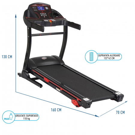 Banda de alergat electrica Actuell 2000I [6]