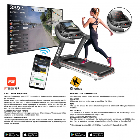 Banda de alergat electrica Orion Tona Y3 [4]