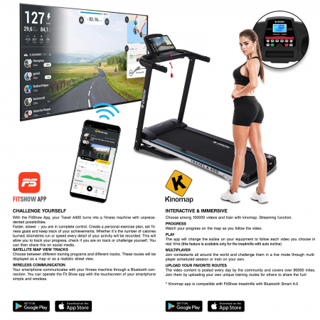 Banda de alergat electrica Orion Travel A400 [6]