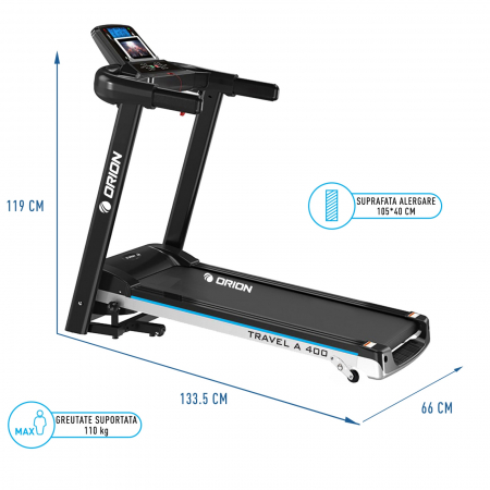 Banda de alergat electrica Orion Travel A400 - RESIGILAT [8]