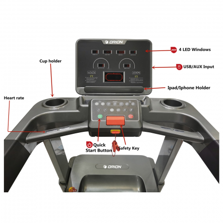 Banda de alergat electrica profesionala Orion RACE Y5000 [3]