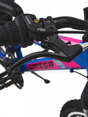 Bicicleta copii Omega Gerald 20", 6 viteze, albastru [2]