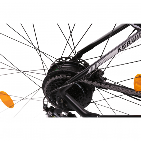 Bicicleta electrica Omega Kerwin 29", negru/portocaliu/alb - RESIGILAT [8]