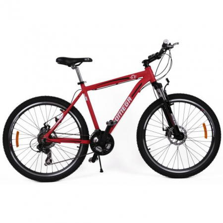 Bicicleta Omega Hawk 26" 21 viteze rosu+1 CADOU [1]