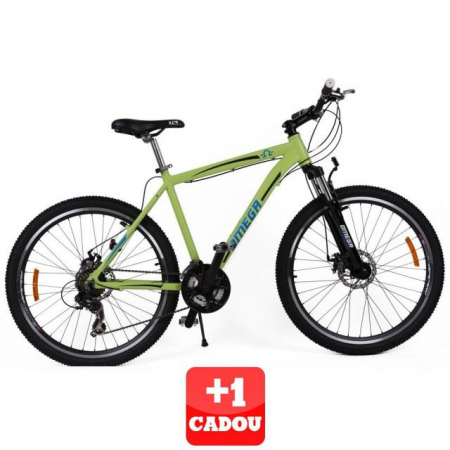 Bicicleta Omega Hawk 26" 21 viteze verde+1 CADOU [0]