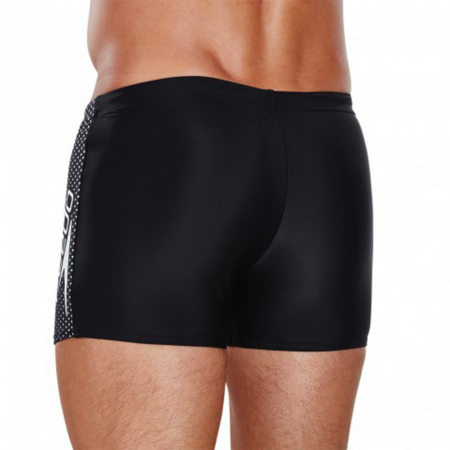 Boxeri inot barbati Speedo Gala Logo negru/alb [1]