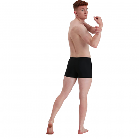 Boxeri inot barbati Speedo Medley Logo negru/gri [2]