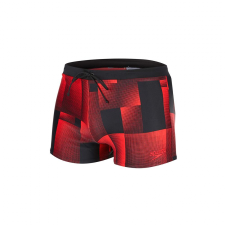 Boxeri inot pentru barbati Speedo Vamilton negru/rosu [0]