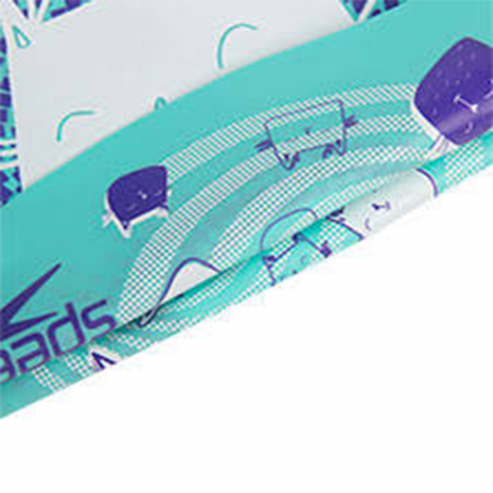 Casca de inot pentru copii din silicon SPEEDO cu doua fete verde/mov [5]