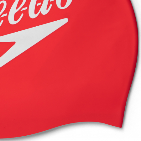 Casca inot adulti Speedo Slogan Print alb/rosu [2]