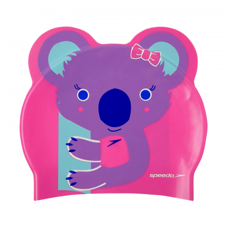 Casca inot copii Speedo Koala Print roz/mov [0]