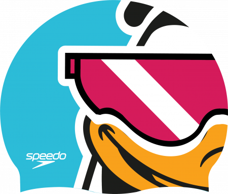 Casca inot copii Speedo Printed Caracter albastru [2]