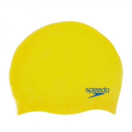 Casca inot copii Speedo silicon Plain Moulded galben [0]