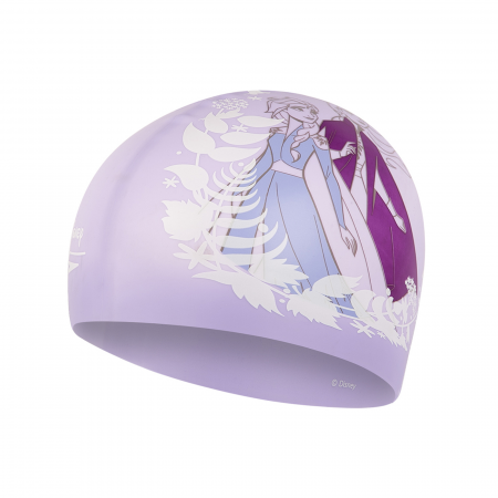Casca inot pentru copii Speedo Disney Frozen 2 Slogan mov/alb [1]