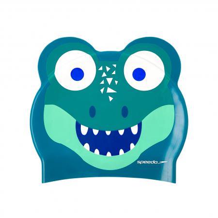Casca inot pentru copii Speedo imprimeu crocodil verde [0]