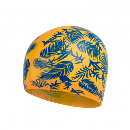 Casca inot pentru copii Speedo Slogan portocaliu/albastru [1]