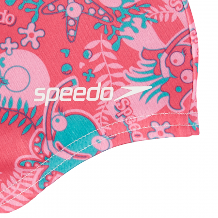 Casca inot poliester pentru copii Speedo Sea Squad roz [1]