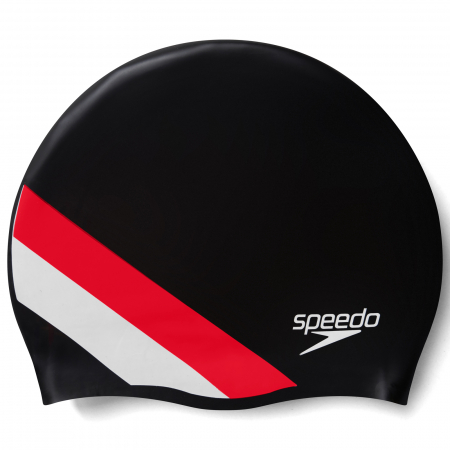 Casca inot reversibila adulti Speedo Moud Silicone negru/rosu 80933714662 [1]