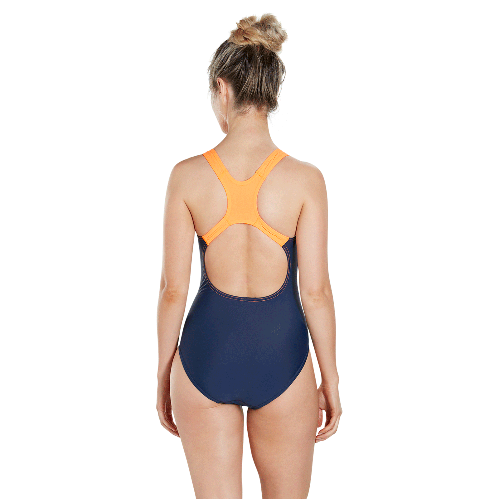 Costum baie femei Speedo Gala logo medalist bleumarin [3]