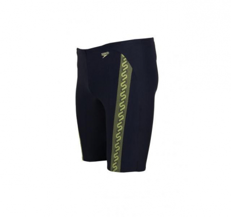 Costum baie jammer Monogram navy/green [3]