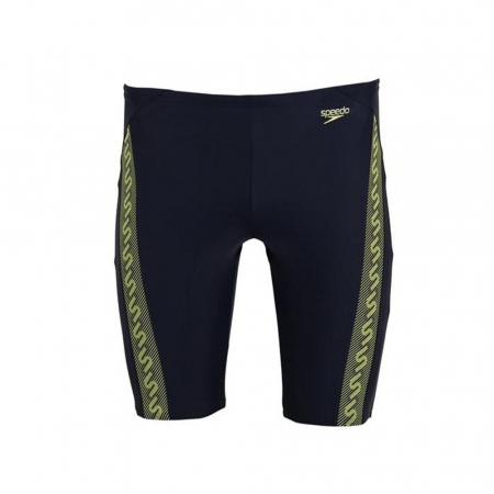 Costum baie jammer Monogram navy/green [0]