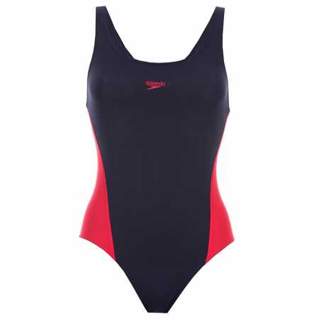 Costum de baie Lepa splash back Speedo pentru fete navi/rosu [0]