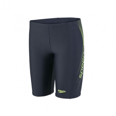 Costum inot baieti Speedo jammer sports Logo PNL verde/gri [0]