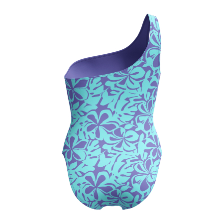 Costum inot femei Speedo ALV asimetric, albastru [2]