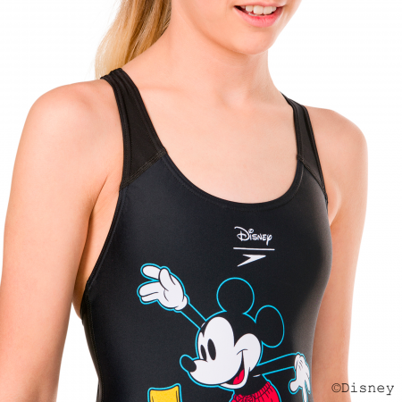 Costum inot fete Speedo Disney Mickey Mouse Splashback negru/rosu [1]