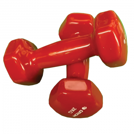 Gantera vinyl Orion 2 kg rosu [3]