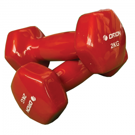 Gantera vinyl Orion 2 kg rosu [2]