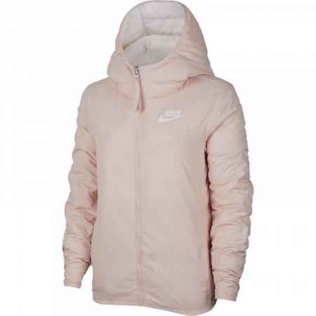 Geaca cu doua fete femei Nike Nsw Wr Dwn Fill Jkt Rev alb/roz [3]