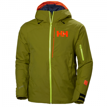 Geaca de ski barbati Helly Hansen PowJumper verde [0]