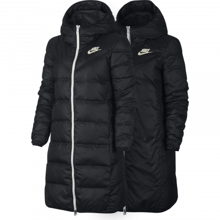 Geaca lunga cu doua fete femei Nike Nsw Wr Dwn Fill Prka Rev negru [0]