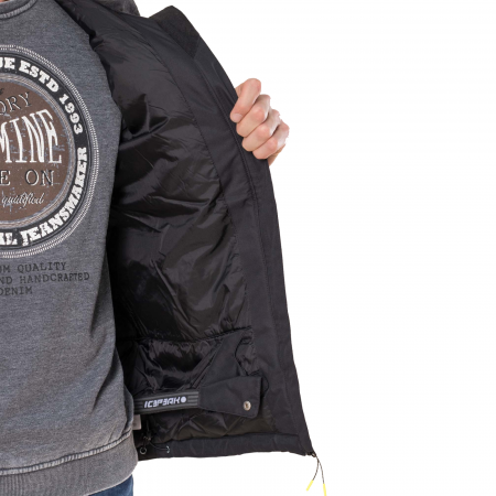 Geaca ski barbati Ice Peak Carbon negru [3]