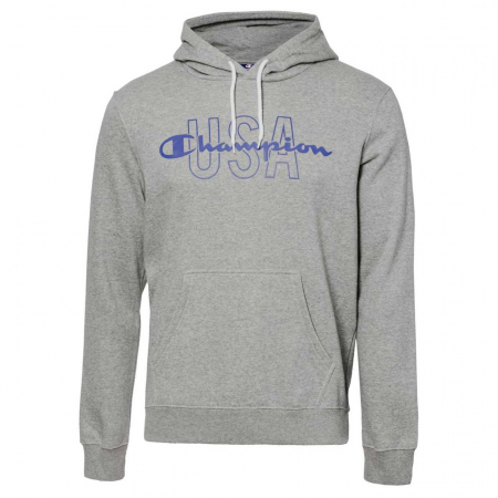Hanorac barbati Champion Hooded Sweatshirt gri [0]