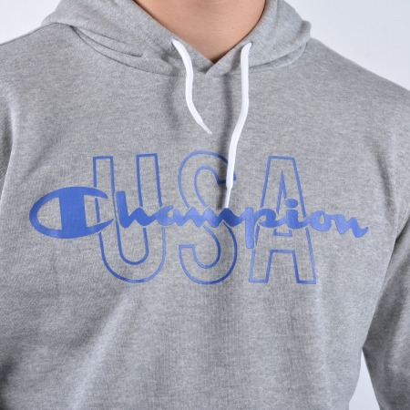 Hanorac barbati Champion Hooded Sweatshirt gri [3]