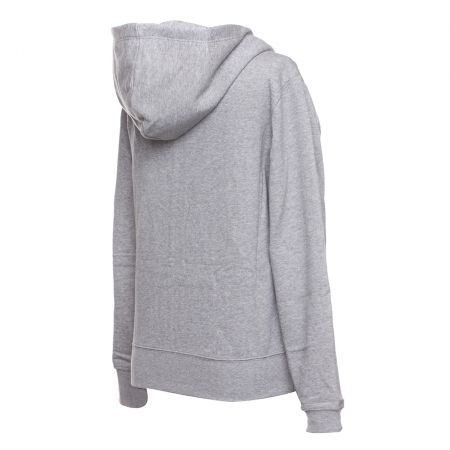 Hanorac sport cu fermoar femei Champion Hooded Full Zip Sweatshirt gri [1]