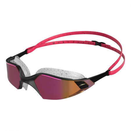 Ochelari inot adulti Speedo AquaPulse Pro Mirror rosu/auriu [0]