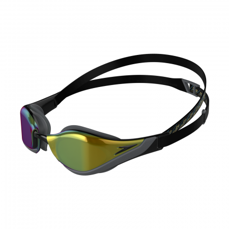 Ochelari inot adulti unisex Speedo Fastskin Pure Focus Mirror negru/auriu [0]