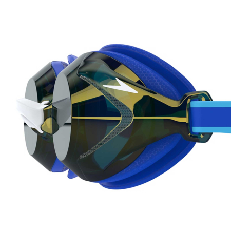 Ochelari inot copii Speedo Vanquisher 3.0 Mirror albastru – competitie junior, anti-fog, protectie UV [1]