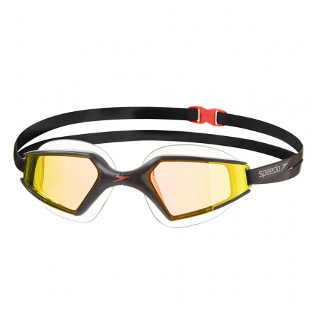 Ochelari inot Speedo pentru adulti Aquapulse max mirror negru/portocaliu [0]